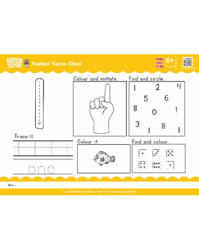 Number Sense (One) worksheet